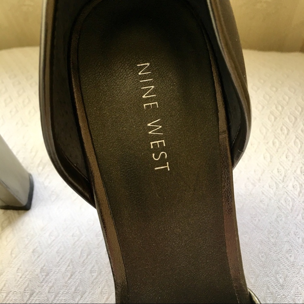 Glamorous Nine West pewter D’orsay heels! 💋SALE! - Picture 6 of 8